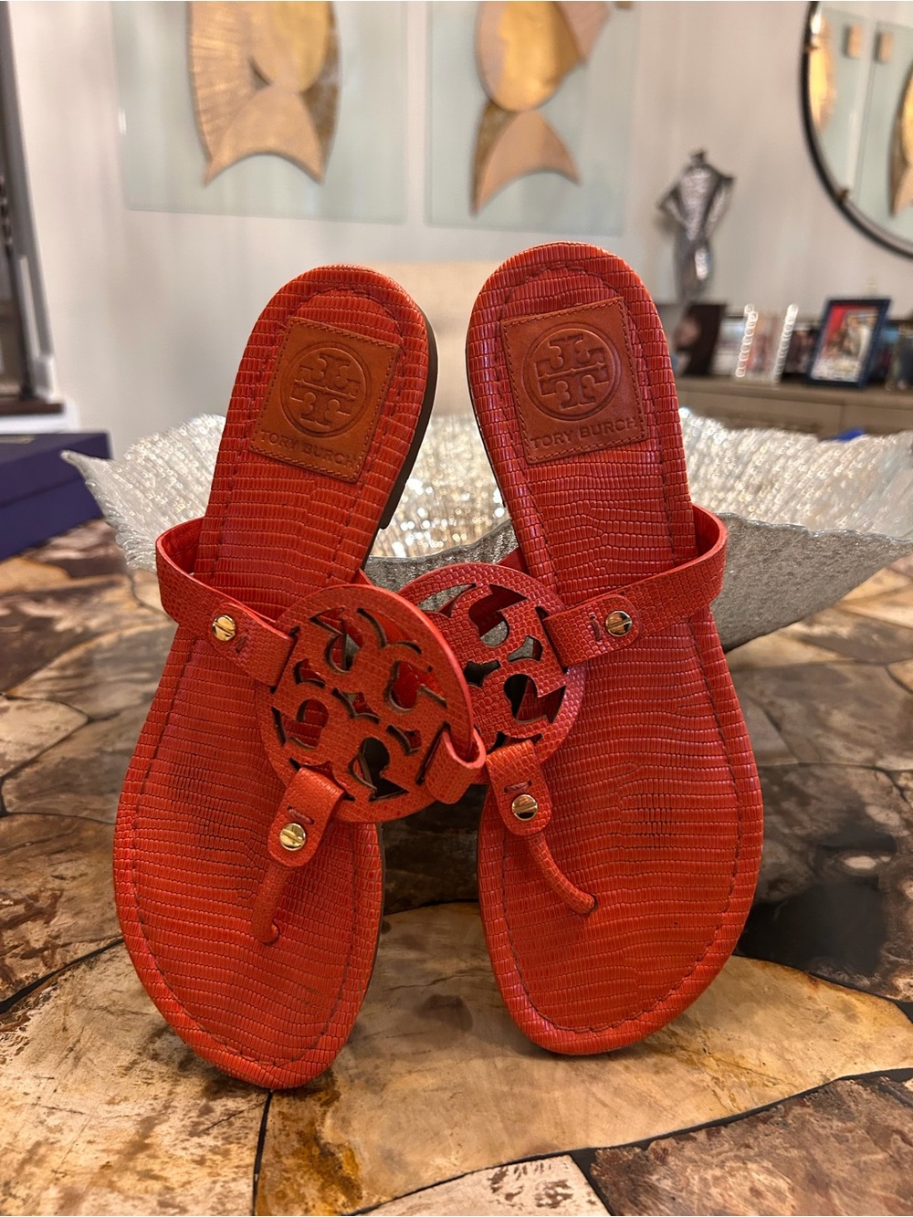 Tory Burch Orange Sandals - Women's
